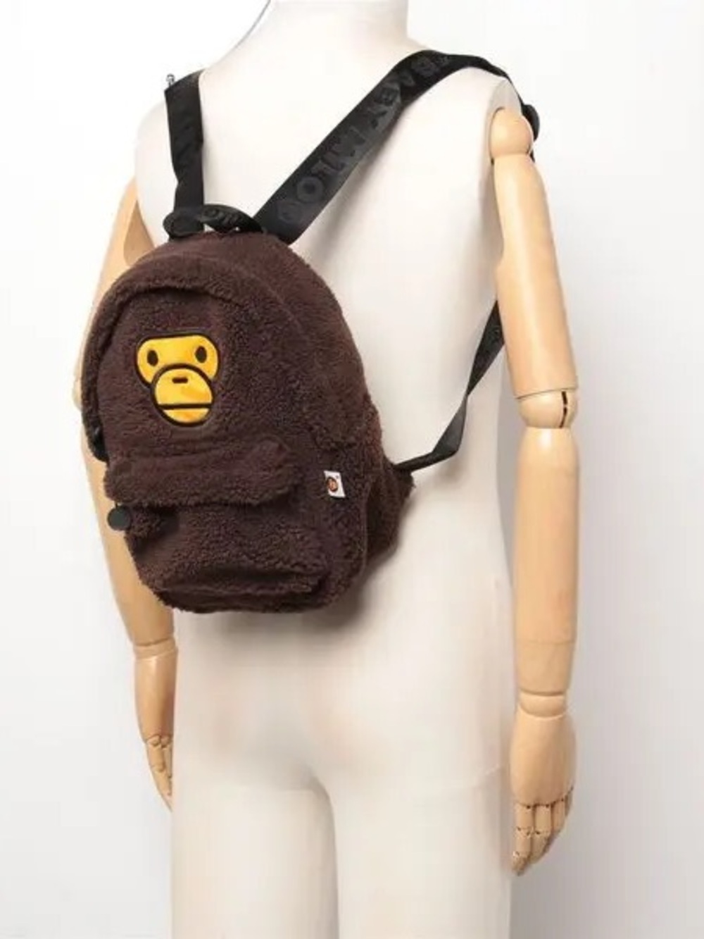 Bape Baby Milo Mini Fur Backpack - Gem